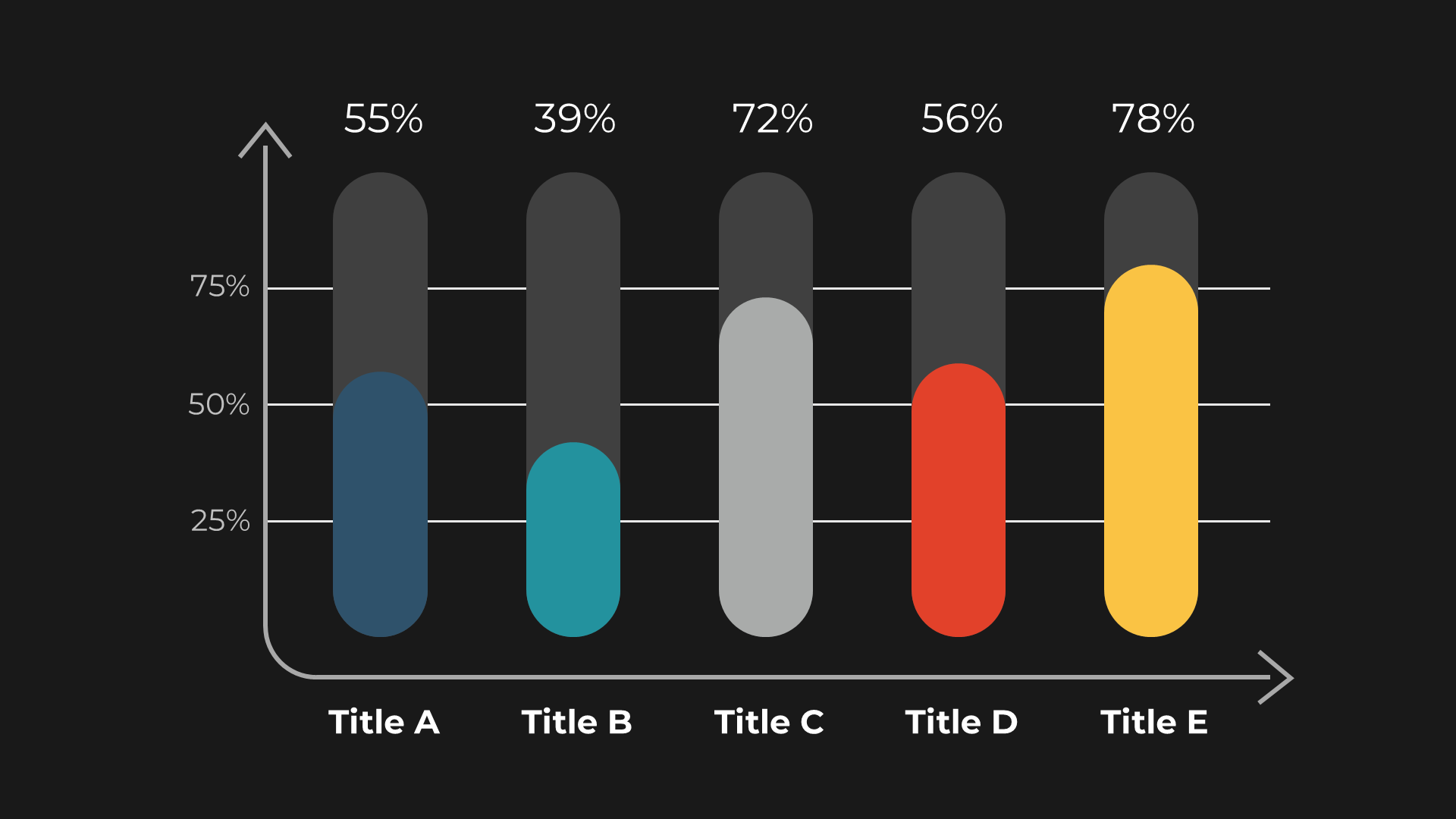 Business Dark slide 4